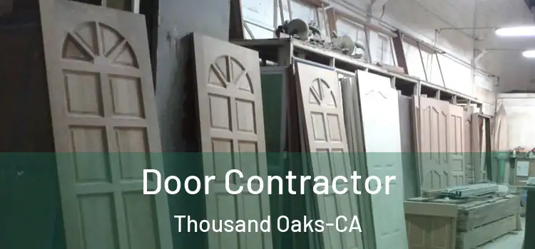  Door Contractor Thousand Oaks-CA